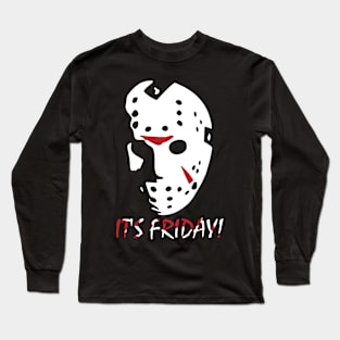 It's Friday Halloween Long Sleeve T-Shirt